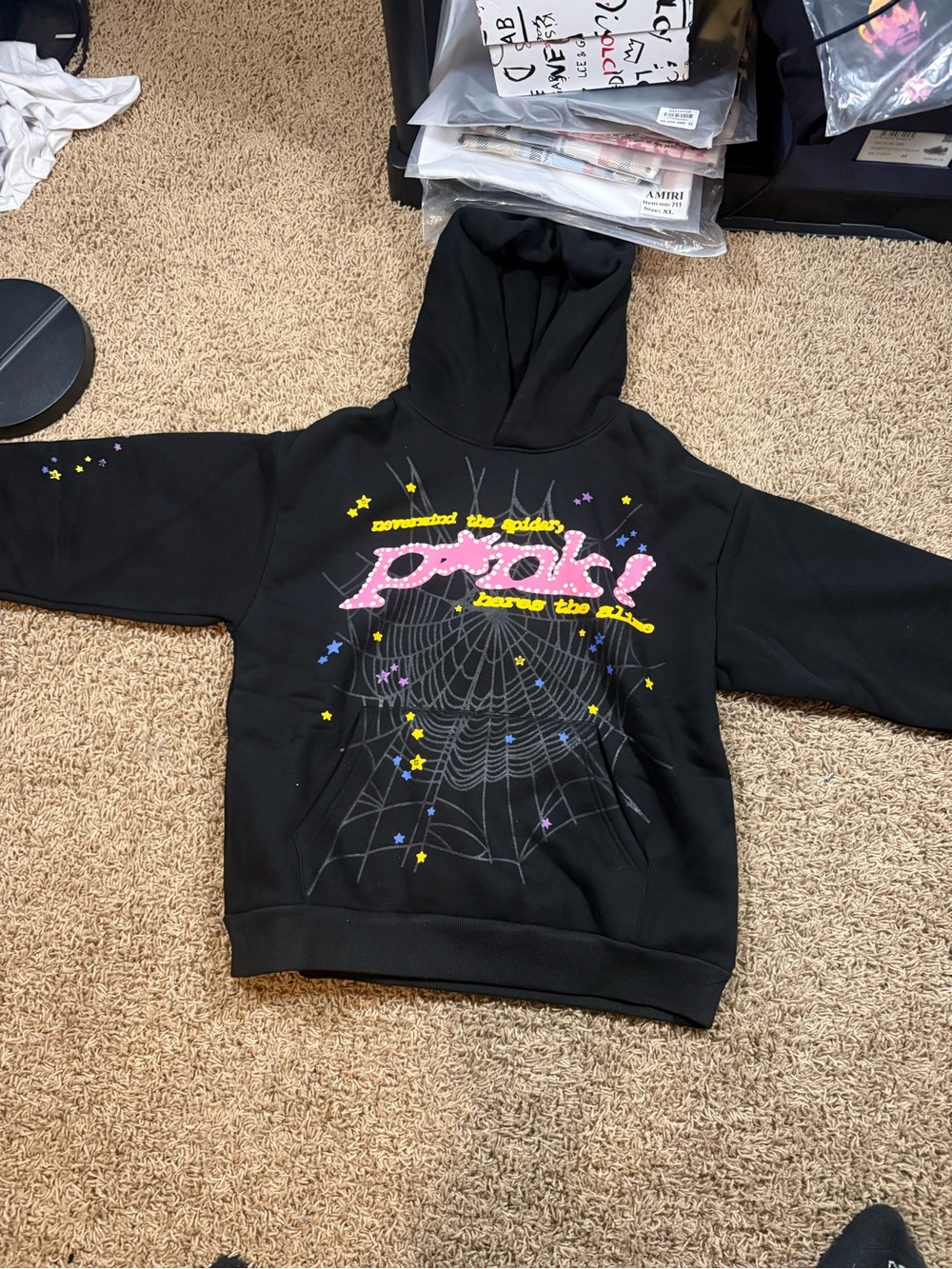 Men’s spider hoodie